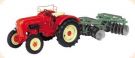Sch 02613  Porsche Diesel Junior mit Scheibenegge